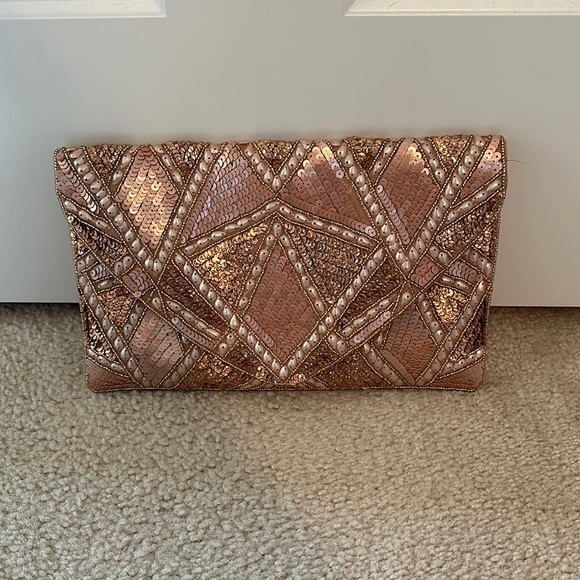 Francesca's Collections Handbags - Pink Clutch